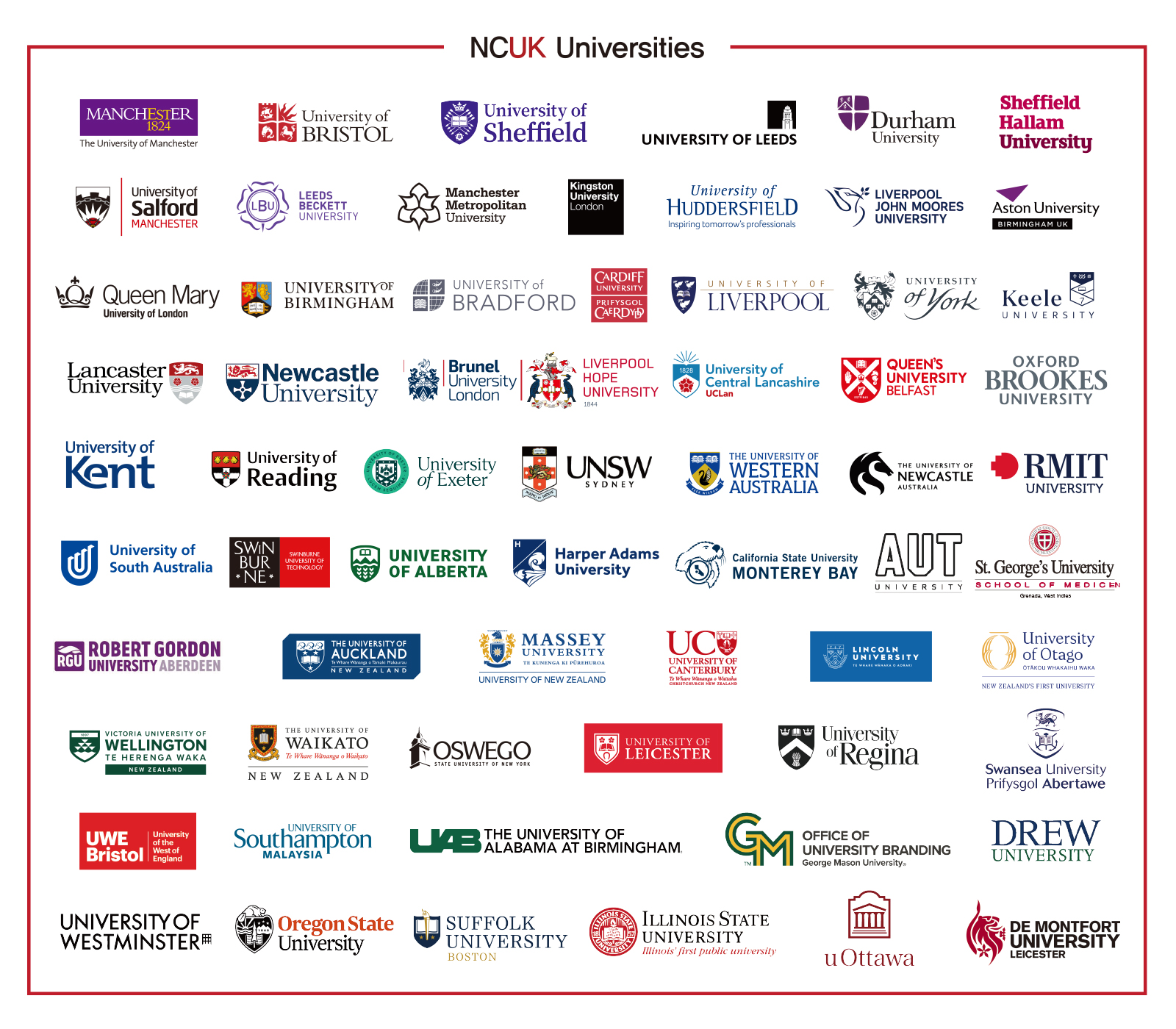 NCUK Universities